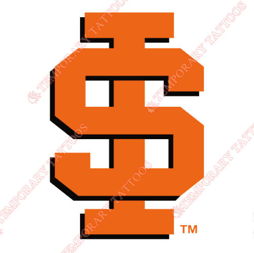 Idaho State Bengals Customize Temporary Tattoos Stickers NO.4581